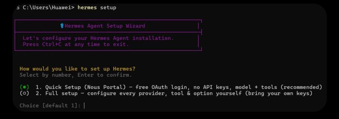 Setup Wizard