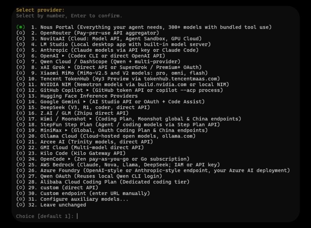 Provider list